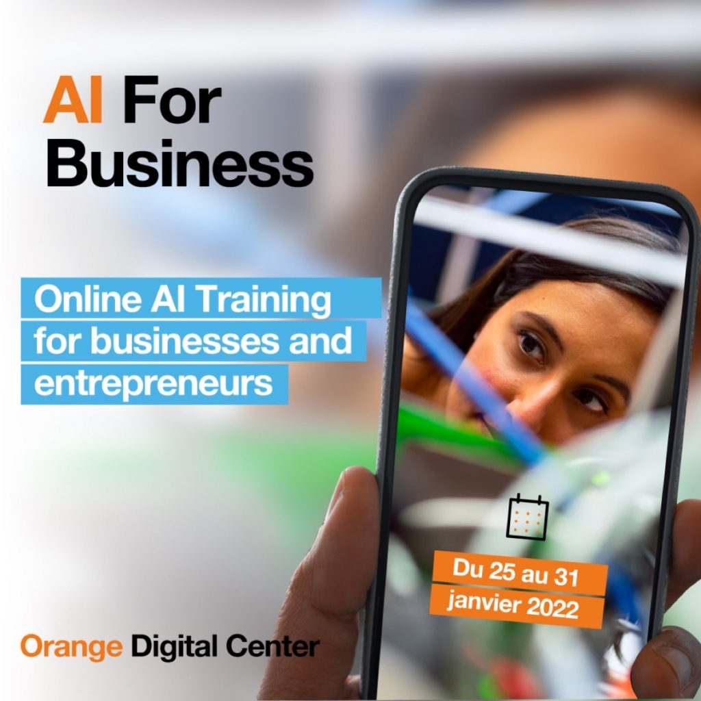 Appel à candidatures - Orange Digital Center : AI for Business