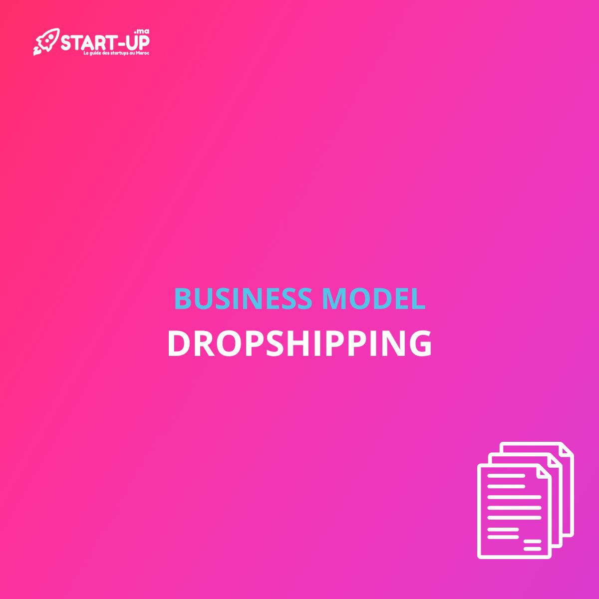 Dropshipping Business Model l Start-up.ma