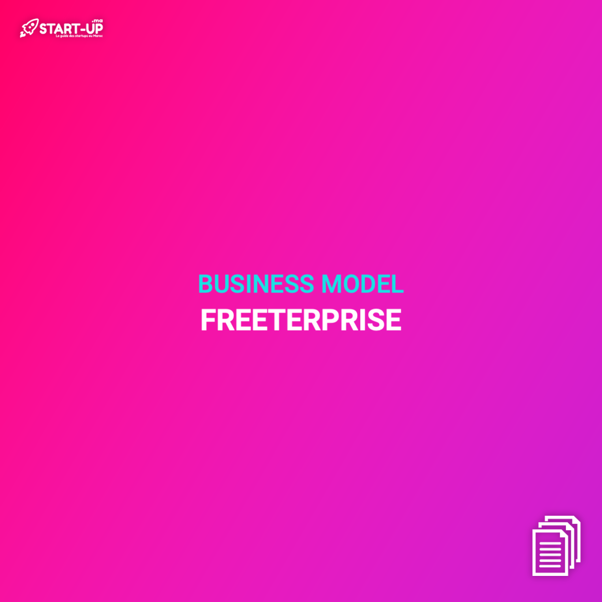 Freeterprise Business Model