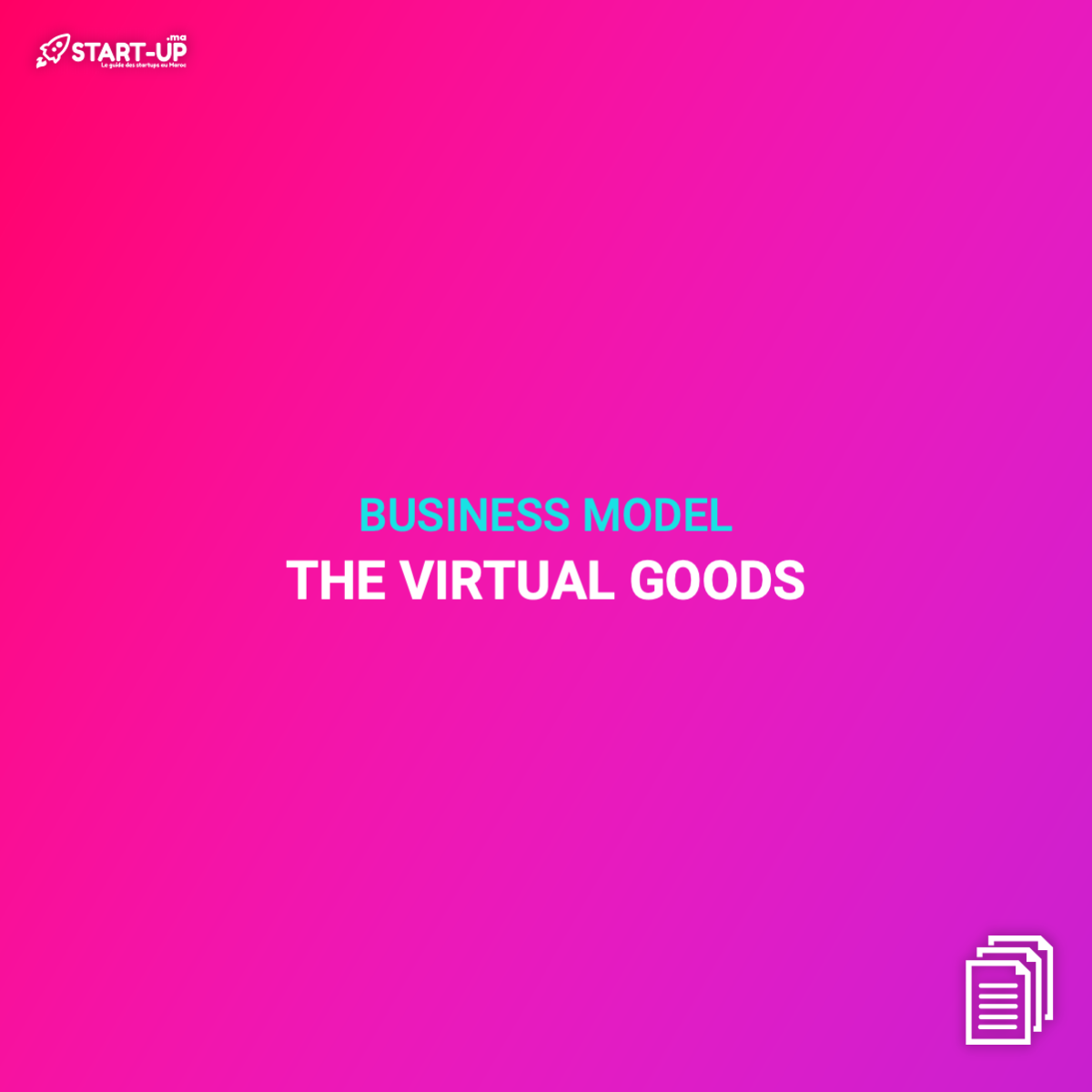The virtual goods Business Model