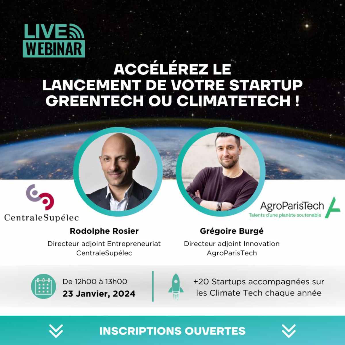 Webinaire : Accélérez le lancement de votre start-up Greentech ou Climatetech I Start-up.ma