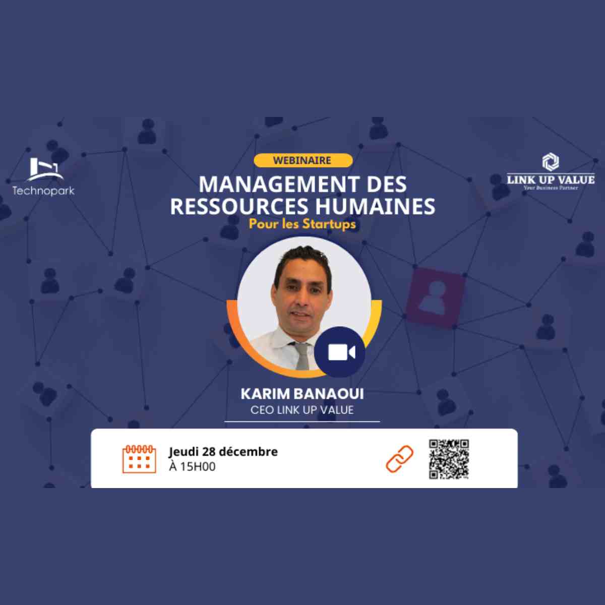 Webinaire Management des ressources humaines pour les startups I Start-up.ma