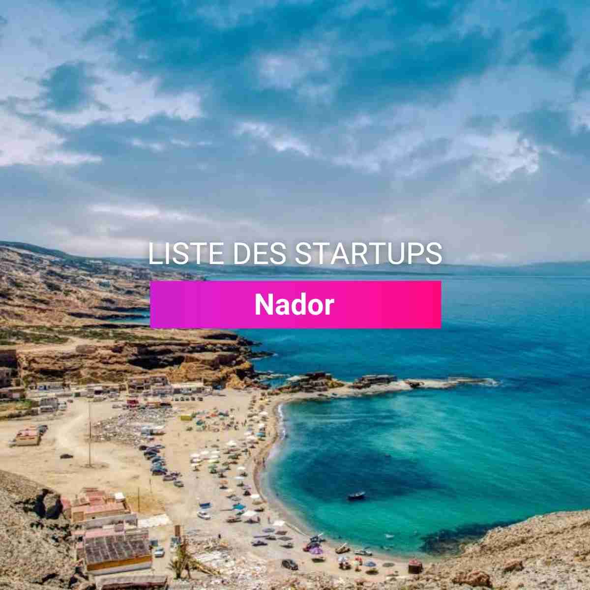 Liste des startups Nador I Start-up.ma