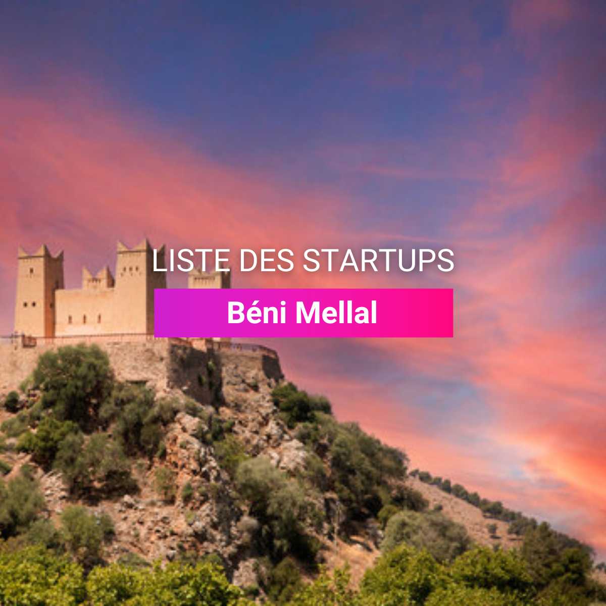 Liste des startups beni mellal I Start-up.ma