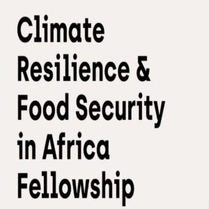 Halcyon Climate Resilience & Food Security Fellowship l Start-up.ma