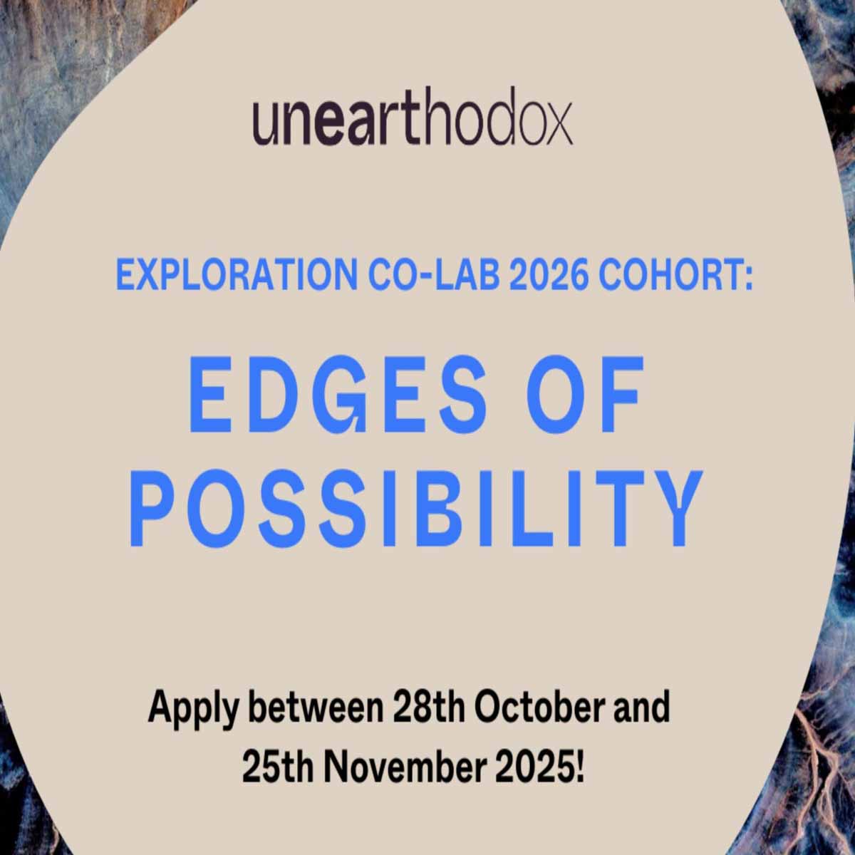 Appel a candidatures : Edges of Possibility - Cohorte 2 l Start-up.ma