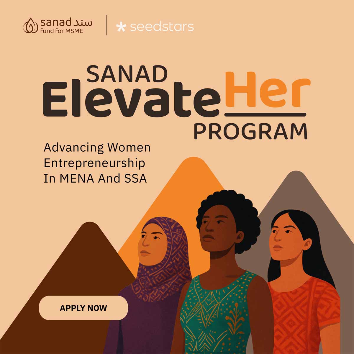 Appel à candidatures – SANAD ElevateHer Program l Start-up.ma