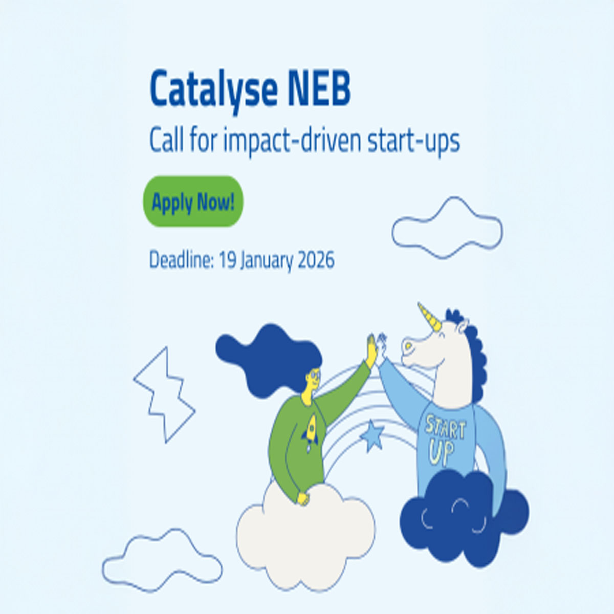 Appel à candidatures : EIT Catalyse NEB 2026 l Start-up.ma