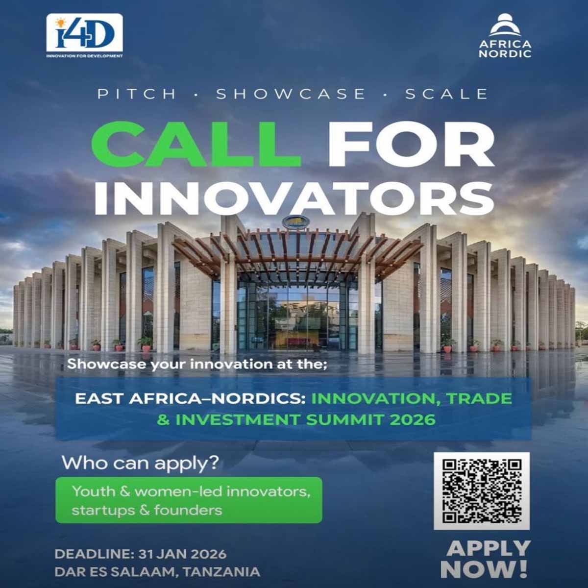Appel à Candidature - I4D Innovators Program l Start-up.ma