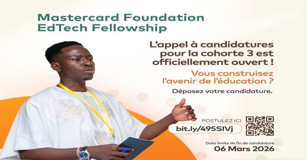 Mastercard Foundation EdTech Fellowship  l Start-up