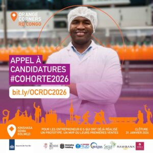Appel à candidatures — Orange Corners RDC Cohorte 2026 l Start-up.ma