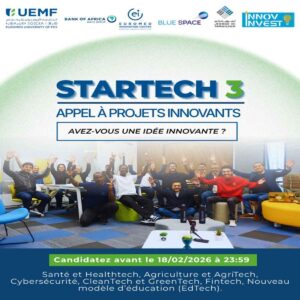 Appel à projets - STARTECH – 3ᵉ édition l Start-up.ma