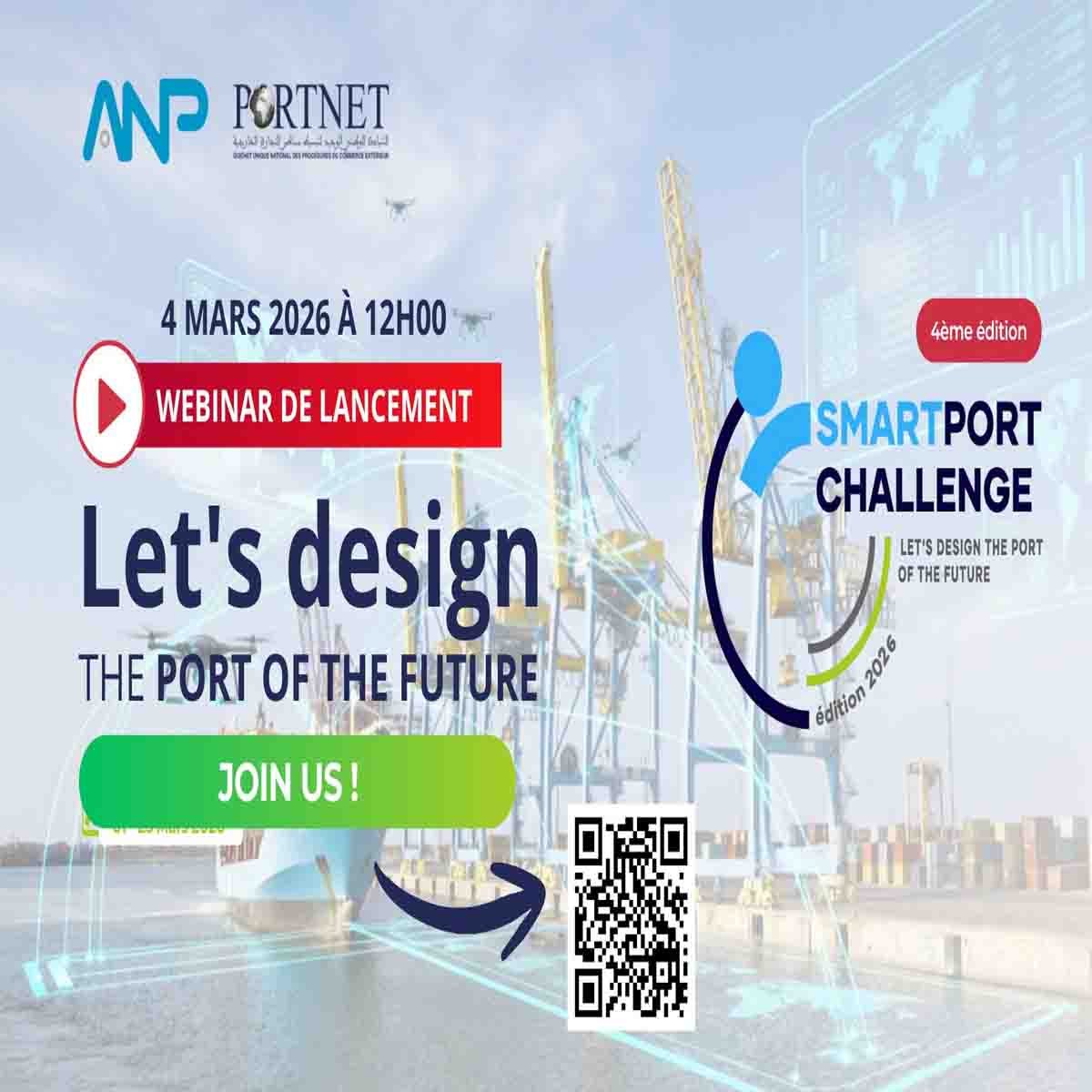 Lancement de la 4ᵉ édition du SmartPortChallenge2026 l Start-up.ma