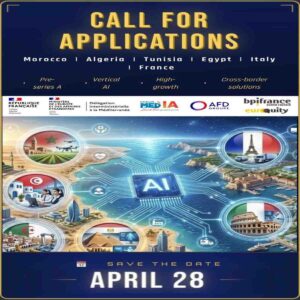 Appel à candidatures pour startups en IA (Early Growth - Pré-Série A) l Start-up.ma