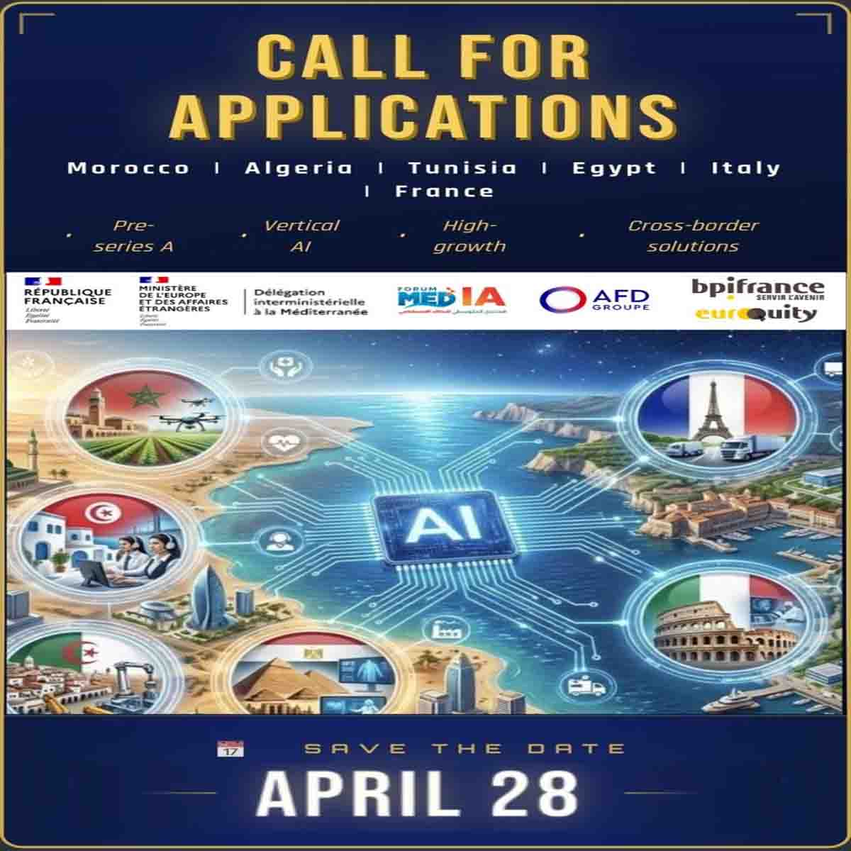 Appel à candidatures pour startups en IA (Early Growth - Pré-Série A) l Start-up.ma