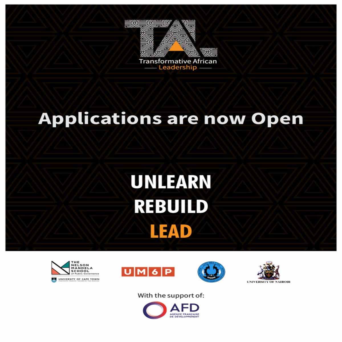 Appel à candidatures : programme Transformative African Leadership (TAL) – Cohorte 2026 l Star-up.ma