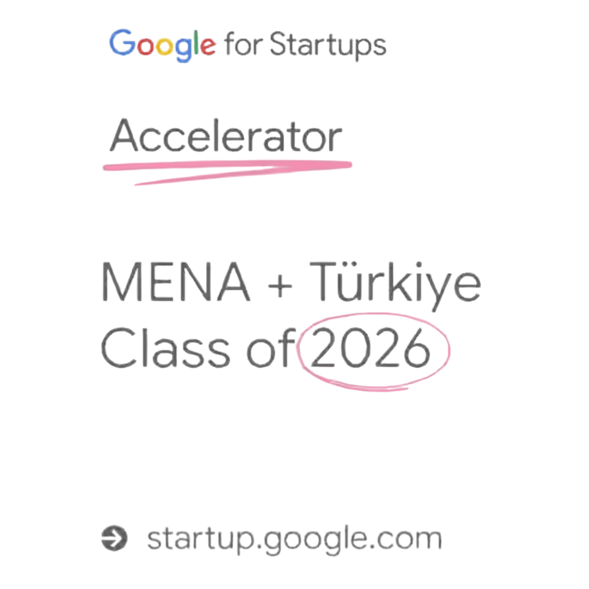 Google for Startups Accelerator - Moyen-Orient, Afrique du Nord et Turquie (MENAT) l Start-up.ma